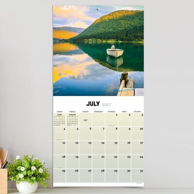 2027 TF Publishing Seasons 11" x 12" Monthly Wall Calendar, Multicolored (27-1059)