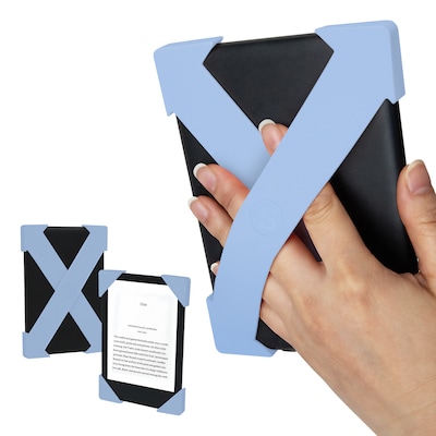 Strapsicle Clutch Sleeve with Medium Cross Straps for Select Kindle & Kobo E-Reader Devices, Bondi Blue (KITSRPSLVBLU02)