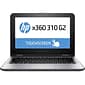 HP x360 310 G2 11.6" Refurbished Laptop, Intel Pentium, 8GB Memory, 128GB SSD, Windows 10 Pro (V0C58UT#ABA)