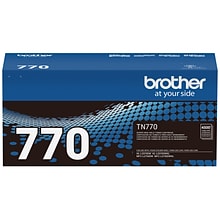 Brother TN 770 Black Extra High Yield Toner Cartridge, Print Up to 4,500 Pages