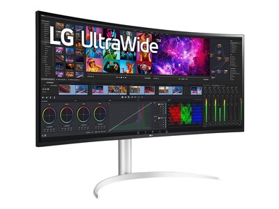 LG 39.7 Curved 4K Ultra HD LED Monitor (40BP95C-W)