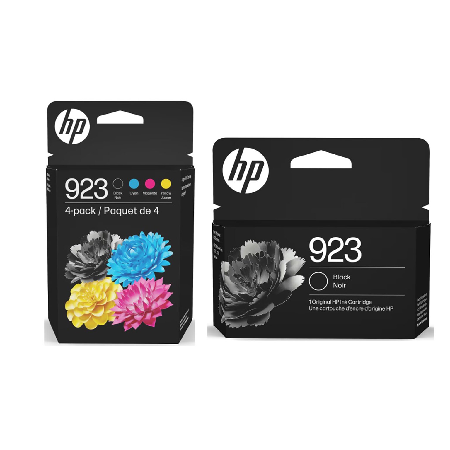 HP 923 Black/Cyan/Magenta/Yellow Standard Yield Ink Cartridges 5 Pack
