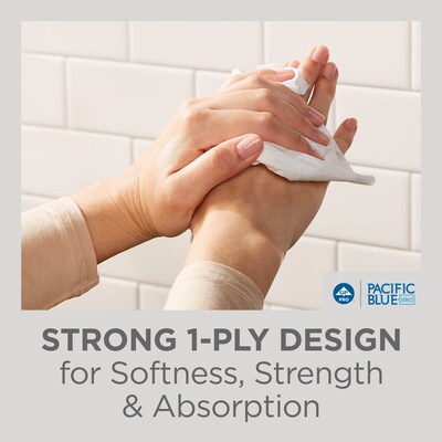 Pacific Blue Select C-Fold Paper Towels, 1-ply, 200 Sheets/Pack, 12 Packs/Carton (20241)