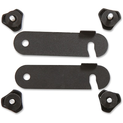 Lorell Training Table Metal Connector, Metal, Black (LLR60723)