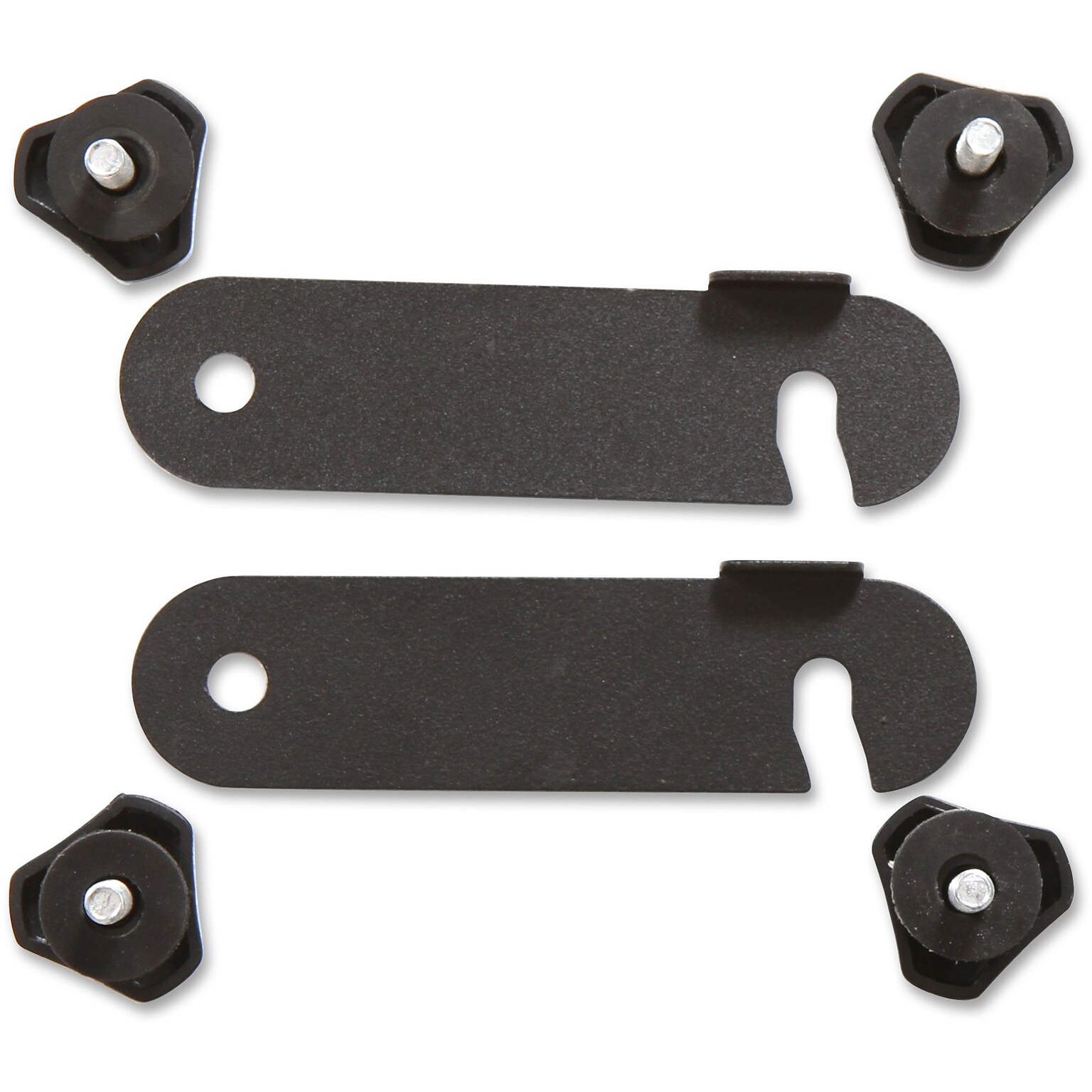 Lorell Training Table Metal Connector, Metal, Black (LLR60723)