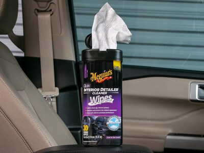 Meguiar's Quik Interior Detailer Wipes (G13600)