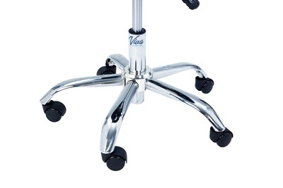Viva Comfort Armless Vinyl Medical and Lab Stool, Blue (ADI910-01-BLU-MK)