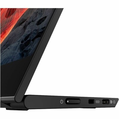 Lenovo ThinkVision M14t Gen2 14" 60Hz WLED Portable Monitor, Adjustable, Universal Docking Station, Raven Black (63FDUAR6US)