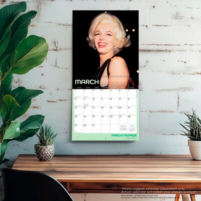 2026 Plato Marilyn Monroe 12" x 12" Monthly Wall Calendar (9798330701391)