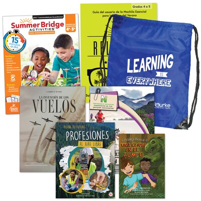Summer Bridge Activities Summer Bridge Spanish Backpack, Grade 4-5 Workbook, 7/Set (CD-145440)