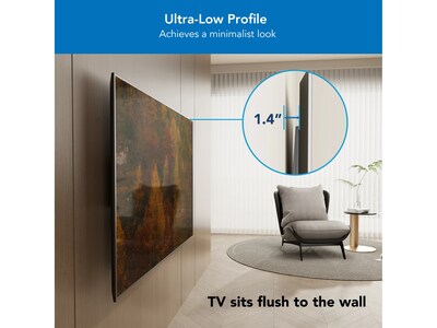 Mount-It! Heavy-Duty XXL Fixed TV Wall Mount, 264 lbs. Max. (MI-14008)