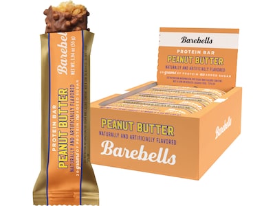 Barebells Peanut Butter Protein Bar, 1.94 oz., 12 Bars/Box (B1102-USA)