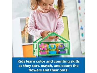 Learning Resources Growing Greenhouse Color and Number Playset (LER3605)