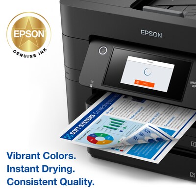 Epson DURABrite Ultra T822 Black/Cyan/Magenta/Yellow High Yield Ink Cartridge (T822XL-XCS)