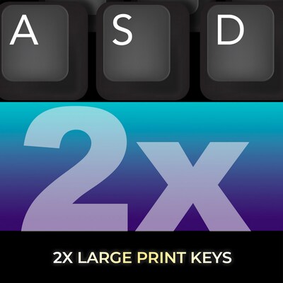 Adesso EasyTouch 670 Mechanical Keyboard, Black (AKB-670UB)
