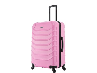 InUSA Endurance 29.33 Hardside Suitcase, 4-Wheeled Spinner, Pink (IUEND00L-PNK)