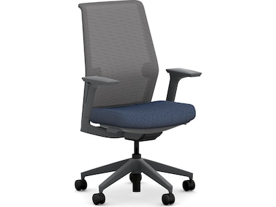 HON Cipher Mesh/Fabric Swivel Task Chair, Navy/Charcoal (HCFRT.STC.H.S.IC.APX13.TC00.AL.RE.SB.S)