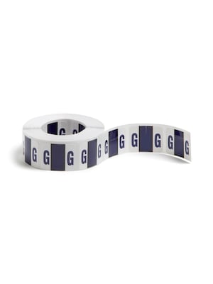 Smead BCCR Labels File Folder Label, G, Violet, 500 Labels/Pack (67077)