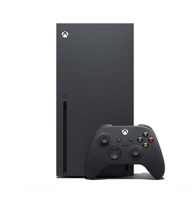 Microsoft Xbox Series X Console with Halo Infinite, 1TB SSD, Black (RRT-00001-4)