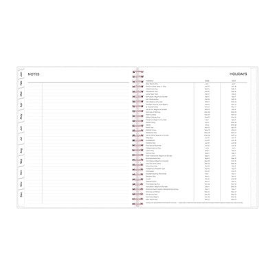 2026 Blue Sky Joselyn 8" x 10" Calendar Year Monthly Planner, Plastic Cover, Multicolored (110395-26)