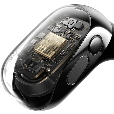 Shokz OpenFit™ 2 Wireless Active Noise Canceling Open-Ear Earbuds & Charging Case, Bluetooth, Black (T920-ST-BK-US)