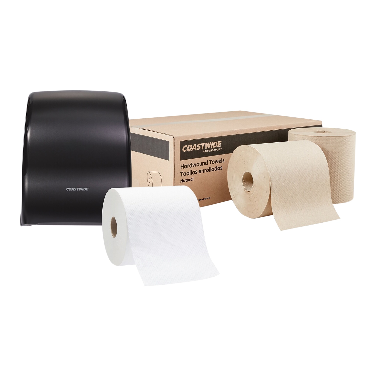 Free Coastwide Professional Paper Towel Dispenser with the Purchase of 2 Cartons of Hardwound Paper Towels