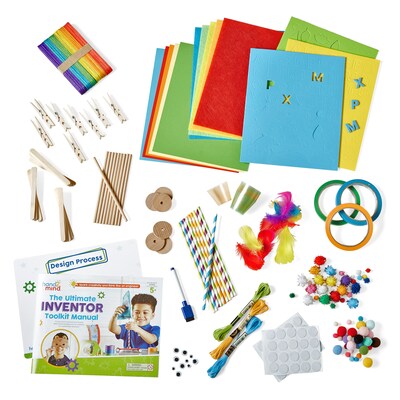 Hand2Mind The Ultimate Inventor Toolkit, 275 Pieces (HTM93537)