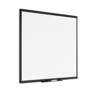 U Brands Magnetic Painted Steel Dry-Erase Whiteboard, Aluminum Frame, 3 x 3 (3010U00-01)