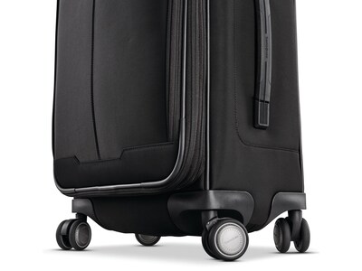 Samsonite Silhouette 17 Polyester Carry-On Spinner Luggage, Black (139016-1041)