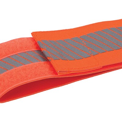 Ergodyne GloWear 8100 High Visibility Arm/Leg Band, Orange, L/XL, 2/Pack (29022)