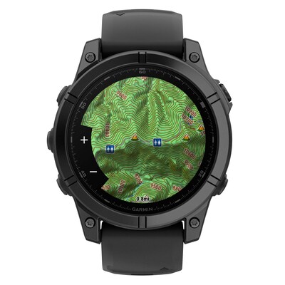 Garmin fenix E AMOLED Multisport GPS Smartwatch, Slate Gray & Black, 47mm (GRM0302503)