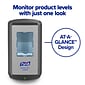 PURELL CS 8 Automatic Floor Stand Hand Sanitizer Dispenser, Graphite/Black (7418-DS)