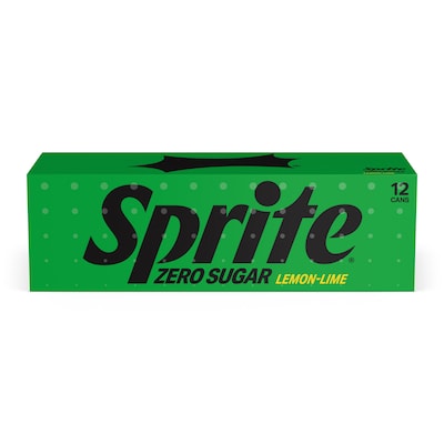 Sprite Zero Diet Lemon-Lime Soda, 12 Oz., 24/Carton (00049000037111)