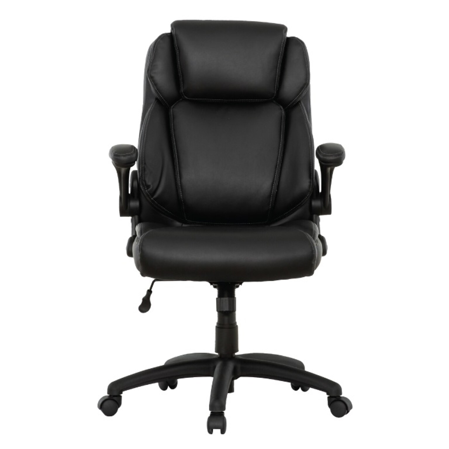 Sealy Posturepedic Hudson Ergonomic Swivel Office Chair, Black (64627)
