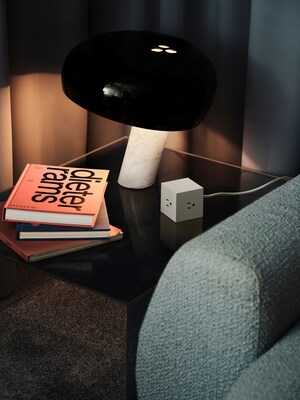 AVOLT Square 1 5.9' 3-Outlet Power Extender with USB-C, Nomad Sand (SQ1-NABC30-18BE)