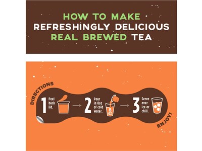 Java House Promise Real Brewed Mango Black Tea Pods, 12/Carton (FC900T30)