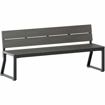 Lorell Faux Wood Outdoor Bench (LLR42671)