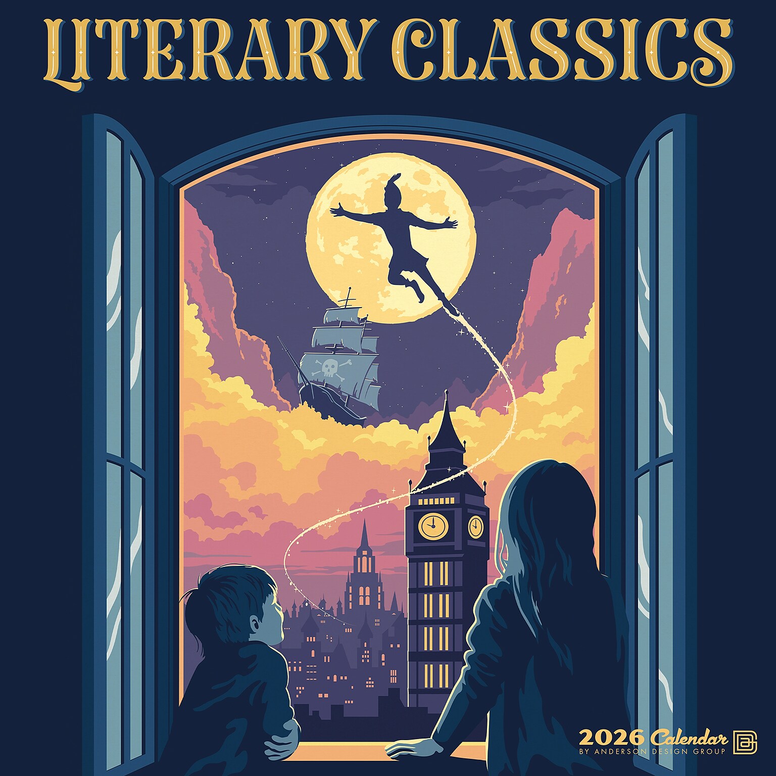 2026 Willow Creek Literary Classics 12 x 12 Monthly Wall Calendar (55922)