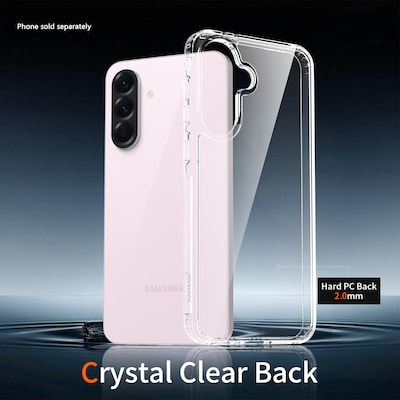 SaharaCase Galaxy A37 Clear Case - Anti-Slip Grip, Venture Series, Clear, (CP01103)