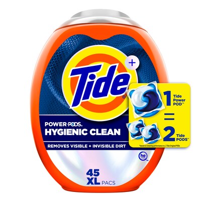 Tide PODS Free & Gentle HE Laundry Detergent Capsules, Coldwater Clean Scent, 66 oz., 76 Capsules/Pack (09488)