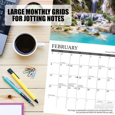 2026 Willow Creek Pug Mugs 7" x 7" Monthly Wall Calendar (53713)