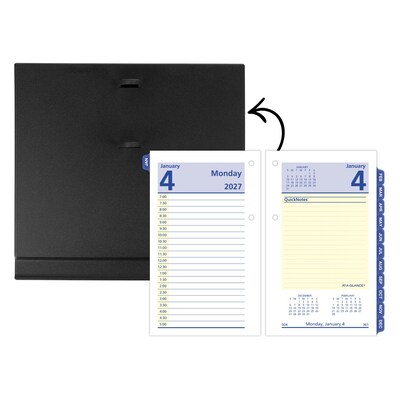 2027 AT-A-GLANCE QuickNotes 6" x 3.5" Daily Calendar Refill Pages (E517-50-27)