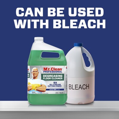 Mr. Clean Professional Degreasing Floor Cleaning Liquid, 1 Gallon (19858)