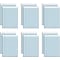 TOPS Prism+ Notepads, 8.5 x 11.75, Wide, Blue, 50 Sheets/Pad, 12 Pads/Pack (TOP63120)