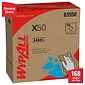 WypAll X50 Cloth Wipers, White, 176 wipers/Box, 10 Boxes/Carton (83550)