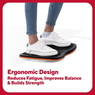 TRU RED™ Anti-Fatigue Balance Board, Black, 320 lbs. Capacity (TR62100)