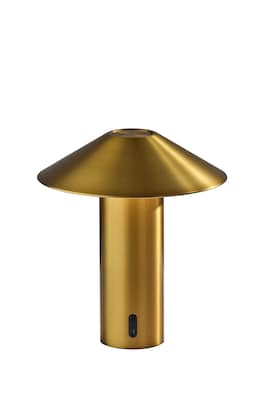 Adesso ADS360 Pina 10.5H LED Table Lamp, Antique Brass (AD9205-21)