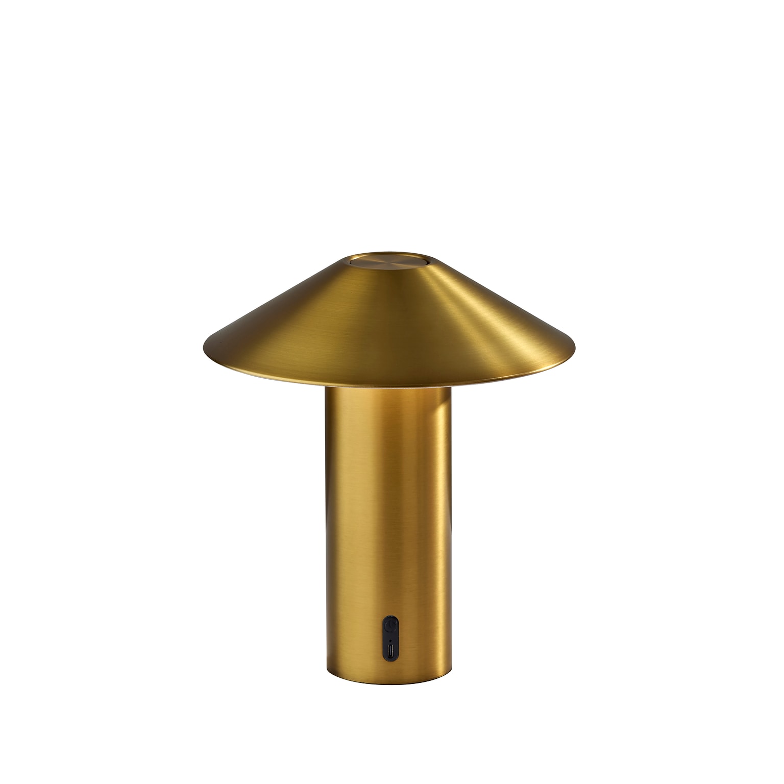 Adesso ADS360 Pina 10.5H LED Table Lamp, Antique Brass (AD9205-21)