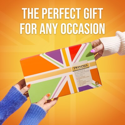Twinings Classics Collections Gift Box Assorted Tea Bags, 48/Box (F15499)