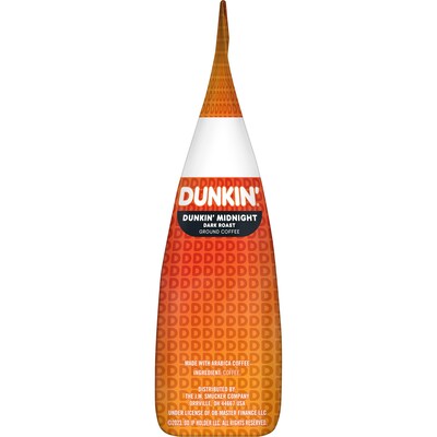 Dunkin' Midnight Ground Coffee, Dark Roast, 11 oz., Each (SMU00076)